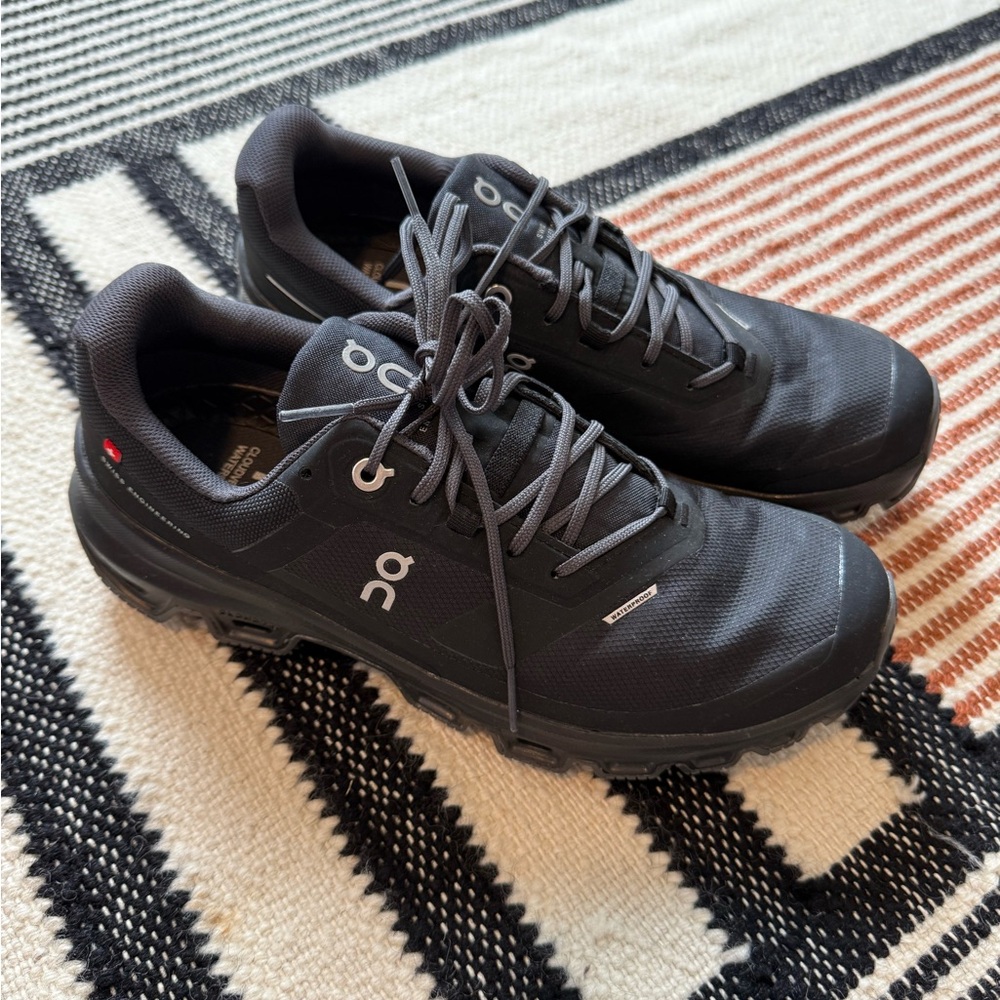 On Running Black Athletic Shoes